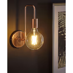 Wall Lamp SAVENA Metal Copper