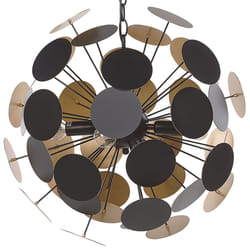 Pendant Lamp Gold with Black MARITSA