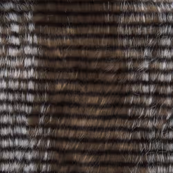 Blanket 150 x 200 cm Brown and White ASDAD