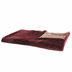 Blanket 150 x 200 cm Burgundy TANTAN