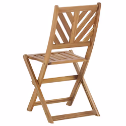 Bistro Set TERNI Wood Brown