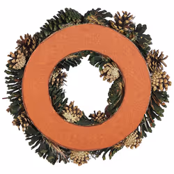 Decorative Christmas Wreath  35 cm Green NURMES