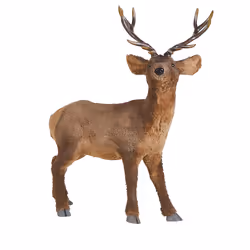 Decorative Figurine Reindeer Brown NIESI