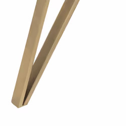 Dining Table MOLDEN White/ Gold 150 cm 80 cm - Additional view 5