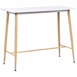 Bar Table CHAVES White 110 cm 50 cm