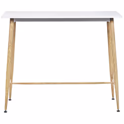 Bar Table CHAVES White 110 cm 50 cm