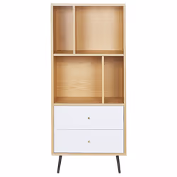 Bookcase RICHMOND 139 cm Light Oak