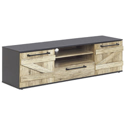 TV Stand SALTER Brown/ Black