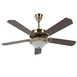 Ceiling Fan with Light BEGEJ with Remote Dark Brown
