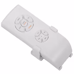 Ceiling Fan with Light IBAR with Remote Transparent