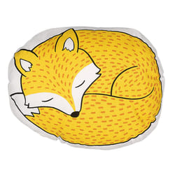 Cotton Kids Cushion Fox 50 x 40 cm Yellow DHANBAD