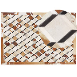 Rug SERINOVA 160 x 230 cm Leather Brown
