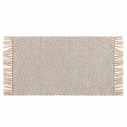Jute Runner Rug 50 x 80 cm Beige ALADAG