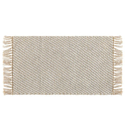 Jute Runner Rug 50 x 80 cm Beige ALADAG