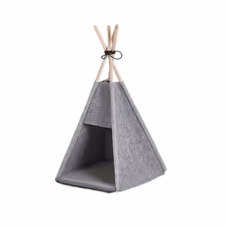 Pet Bed ULUBEY Felt Light Grey