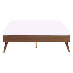 Bed without Headboard BERRIC 140 x 200 cm (EU Double) Dark Ash Wood - Additional view 5