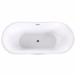 Freestanding Bathtub PINEL 1700 x 800 mm Gold