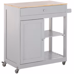 Kitchen Trolley TRAPANI Grey