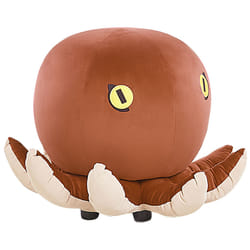 Animal Stool OCTOPUS Velvet Golden Brown