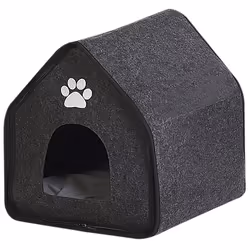 Pet Bed JANGI Felt Dark Grey