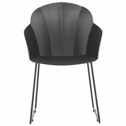 Set of 2 Dining Chairs SYLVA Black - Additional view 4