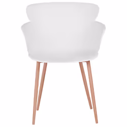 Set of 2 Dining Chairs SUMKLEY White