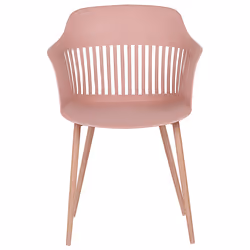 Set of 2 Dining Chairs BERECA Pink