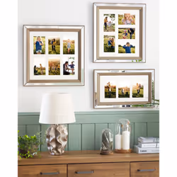 Frame for 5 Photos SINTA Silver