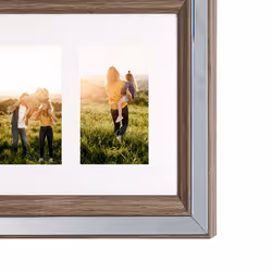 Frame for 3 Photos SINTA Silver