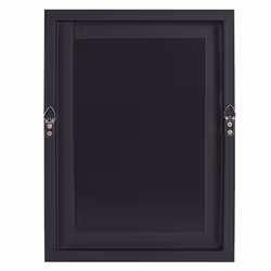 Framed Wall Print BAMAKO Urban Motif 30 x 40 cm Grey