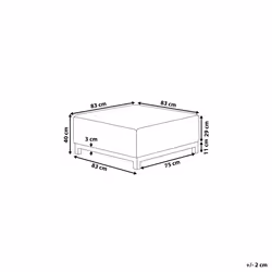 Ottoman ROVIGO Beige