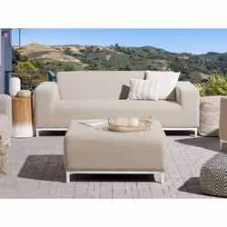 Garden Sofa 3 Seater ROVIGO Beige
