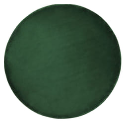 Round Viscose Area Rug Ã¸ 140 cm Emerald Green GESI II