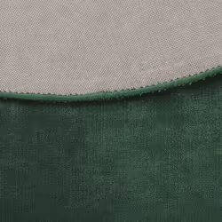 Round Viscose Area Rug Ã¸ 140 cm Emerald Green GESI II