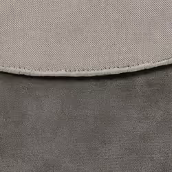 Round Viscose Area Rug 140 cm Dark Grey GESI II