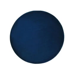 Round Viscose Area Rug 140 cm Navy Blue GESI II