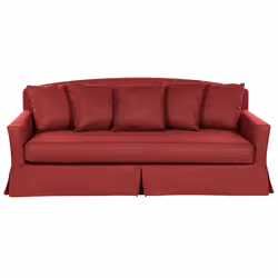 Sofa GILJA Fabric Red 3 Seater