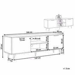 TV Stand INDIO Black