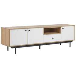 TV Stand ITACA Brown/ White