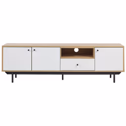 TV Stand ITACA Brown/ White