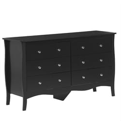 6 Drawer Chest WINCHESTER Black