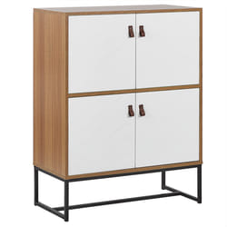 Cabinet NUEVA Light Brown/ White