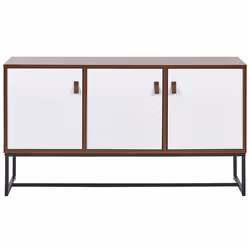 Cabinet NUEVA Dark Brown/ White