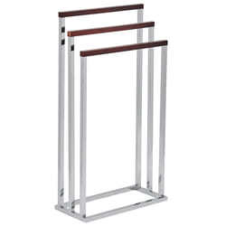 Towel Stand CHARRAS Metal Silver