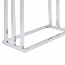 Towel Stand CHARRAS Metal Silver
