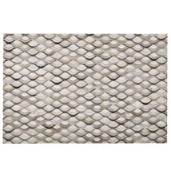 Cowhide Area Rug 140 x 200 cm Brown and Beige KIRCA
