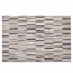 Cowhide Area Rug 140 x 200 cm Brown and Beige KULALAR