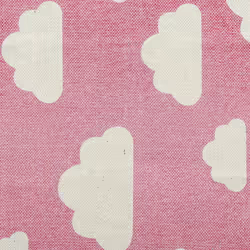 Kids Rug Cloud Print 60 x 90 cm Pink GWALIJAR - Additional view 4