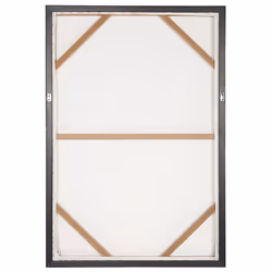 Canvas FELTRINA Feminine Motif 63 x 99 cm White