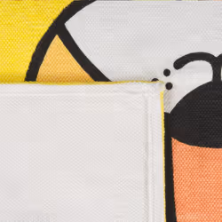Kids Rug Tiger Print 60 x 90 cm Yellow RANCHI